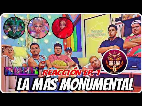 🔥 Reacción a LA MÁS DRAGA 6, capítulo 1 "LA MÁS MONUMENTAL".