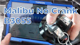 2015 Malibu No Crank B3055 Diag with Topdon Phoenix Smart