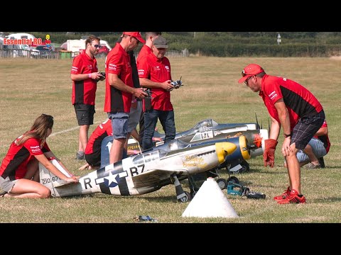 TJD Models RC Warbird Display Team | Southern Model Show 2024