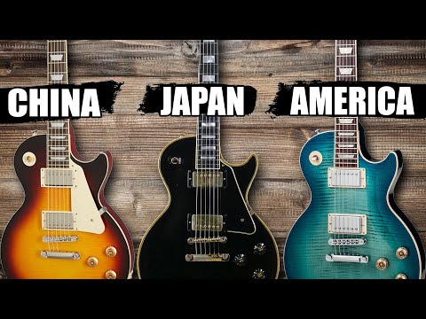 China vs Japan vs USA! - Les Paul Tone Comparison!