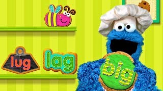 Sesame Street Alphabet Kitchen 🍪 Kids learn letters, vowels, read &amp; write with Elmo
