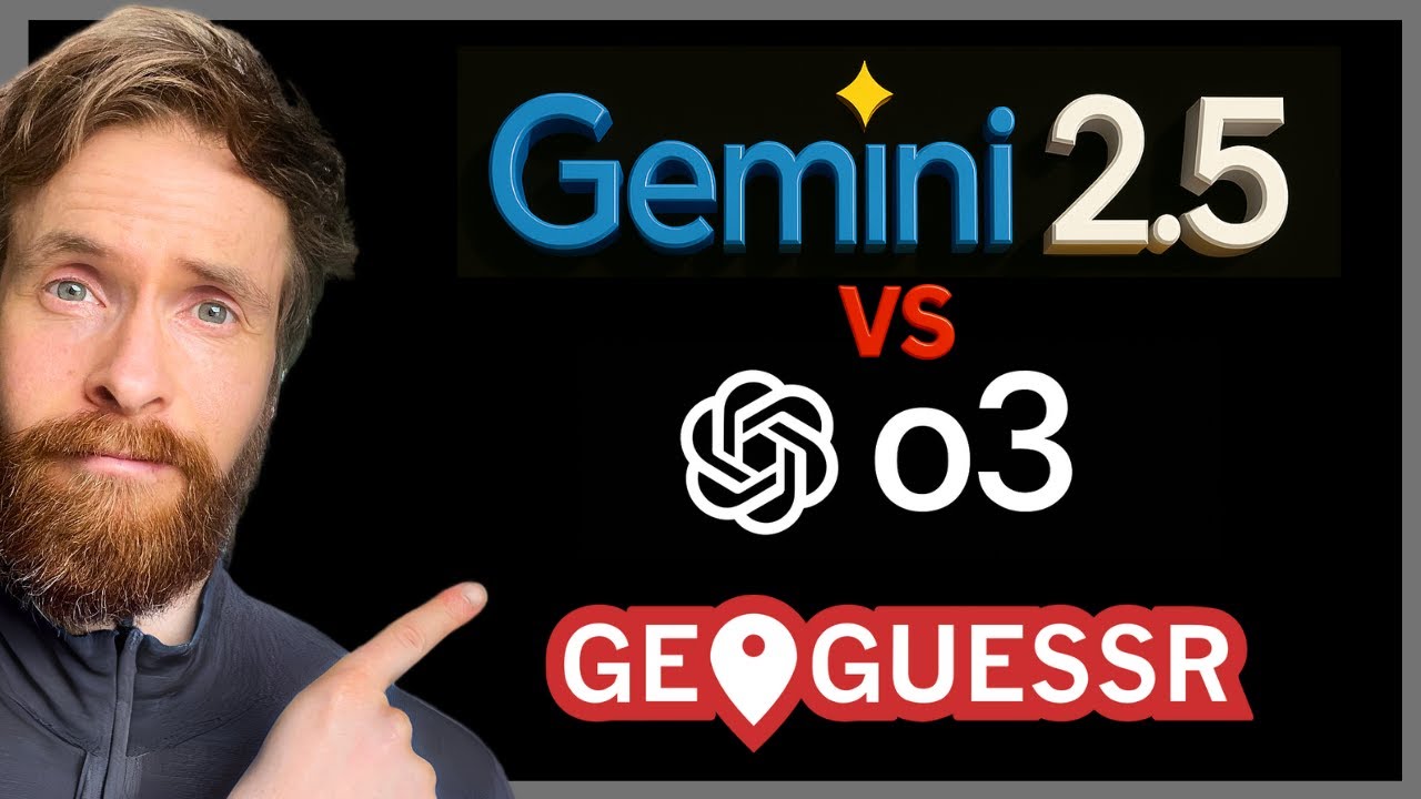 OpenAI o3 vs Gemini 2.5 Pro in GeoGuessr AI Duel: This Is Just INSANE!