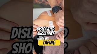 Dislocated Shoulder? Learn how we tape it