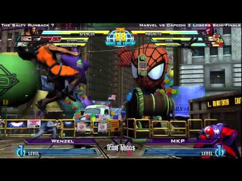 The Salty Runback 7 MVC3 - Wenzel vs MKP Losers Semis