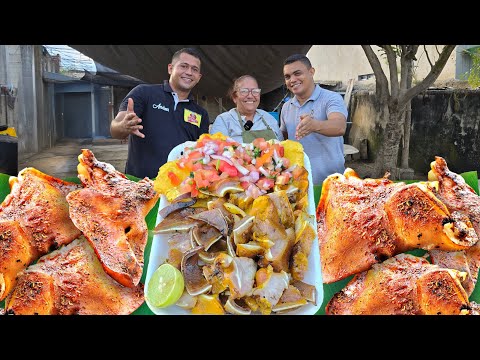 ✅️Receta de OREJA ASADA AL CARBÓN - La MEJOR RECETA de PICADA DE OREJA ❤️