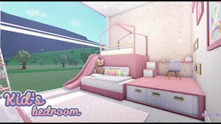 Bloxburg: KIDS BEDROOM | Bedroom Ideas | SPEEDBUILD | Roblox