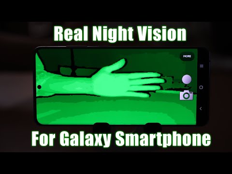 Samsung Galaxy (S20 Ultra, Note 10+, S10 5G) - Real NIGHT VISION MODE with Massive Update