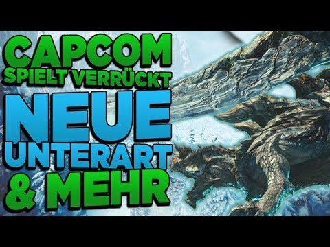 Capcom zeigt neue krasse Unterart & mehr - Monster Hunter World Iceborne News Comic Con