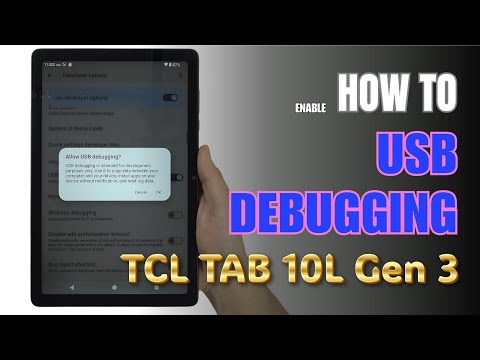 How to Enable USB Debugging on TCL TAB 10L Gen 3  | Step-by-Step Guide