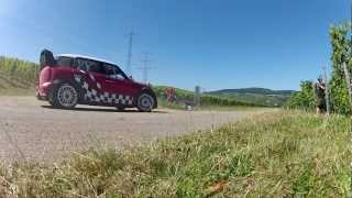 preview picture of video 'Test Prodrive Mini mit Dani Sordo in Brauneberg / Riol  Rallye Deutschland 2012'