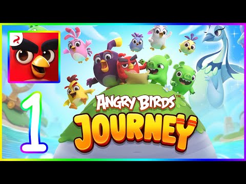Angry Birds Journey - Gameplay walkthrough Part 1 (iOS, Android)