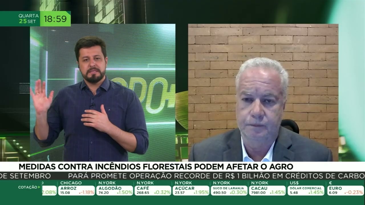 Medidas contra incêndios florestais podem afetar o agro
