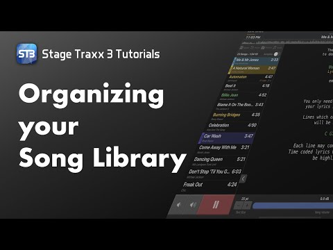 Organizing your Song Library