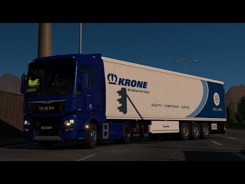 ETS 2 1.34 - MAN TGX 18.560 Euro 6 - Trip: Munich - Bologna