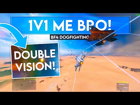 PRO Battlefield 4 Jet Dogfighting in DOUBLE VISION!