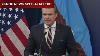 Special Report: Hegseth provides an update on Operation Epic Fury