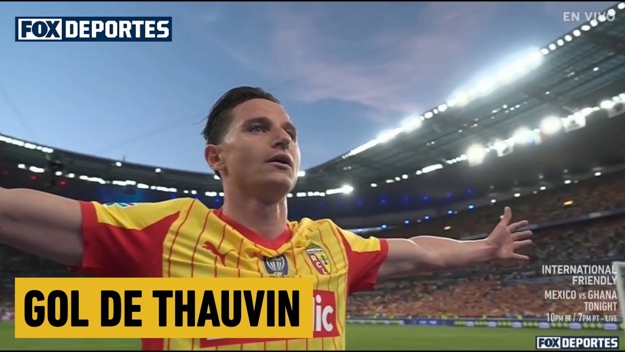 🥳 GOL DE THAUVIN | Lens 1-0 OGC Nice | Final | Copa de Francia 2026