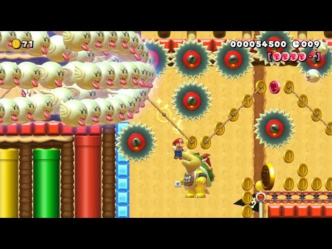 Super Mario Maker 2 - お知らせSPEEDRUN…心配コメしてくれた方ありがとうよ by NEWみなびー - No Commentary