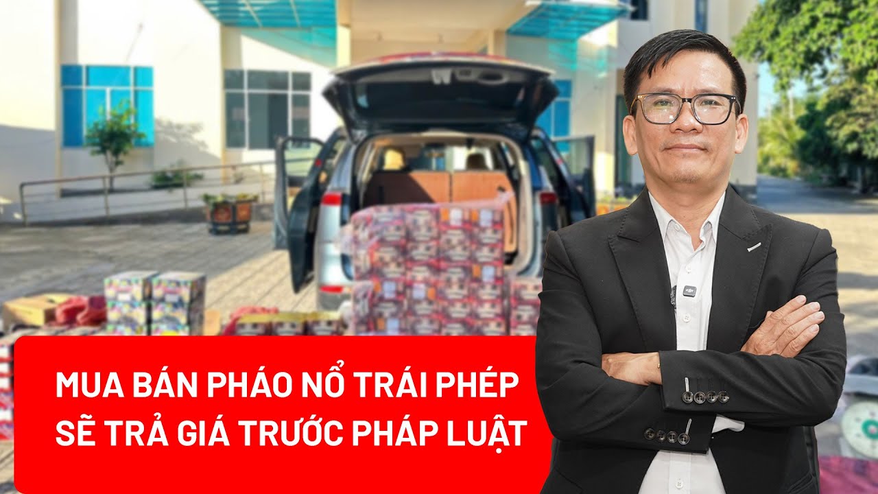 Cuối năm, coi chừng ‘dính án’ vì mua bán, tàng trữ pháo nổ trái phép