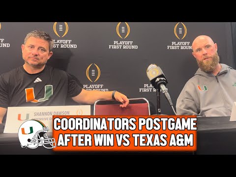 Coordinators Shannon Dawson & Corey Hetherman Postgame Press Conference After Win Over #7 Texas A&M