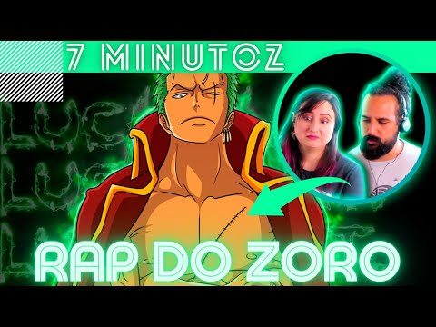 O MAIOR ESPADACHIM DO MUNDO | REAGINDO AO "RAP DO ZORO" - 7 MINUTOZ | REACT/ANÁLISE