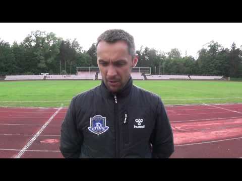 Šilutė - Utenis 1:1. M.Čepo komentaras po rungtynių