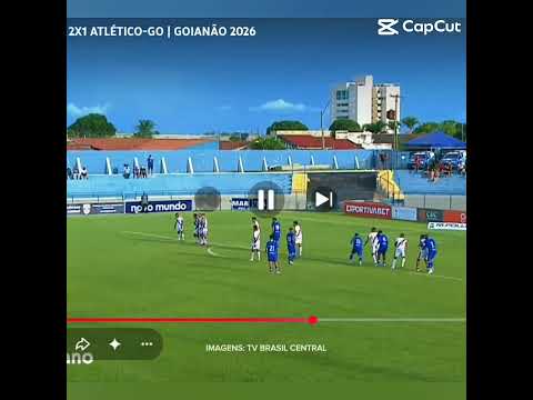 Eu vendo o Atlético goianiense perder contra o Goiatuba de virada