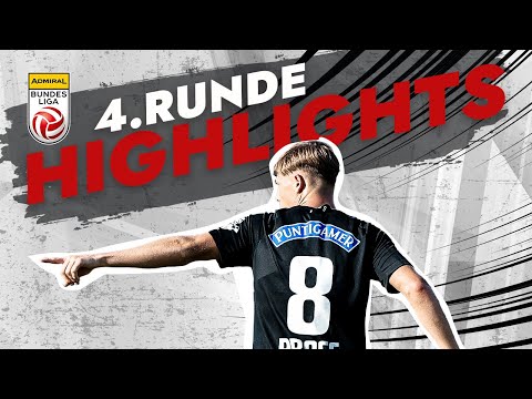 ADMIRAL Bundesliga 2023/24: Highlights 4. Runde - Ein Spieltag ohne Heimsieg