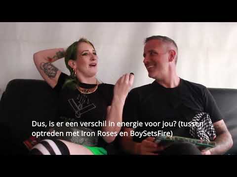 Linda speaks to Nathan Gray from BoysSetFire at Jera 2022.