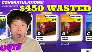 WASTING $450 ON NEW CLASS D KING PACKS | Asphalt Legends Unite
