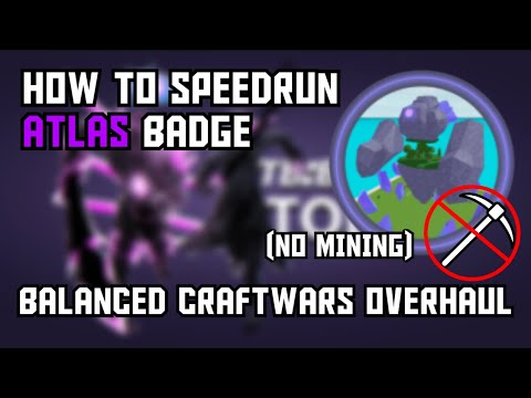 Atlas Badge Guide (NO MINING) | Balanced Craftwars Overhaul