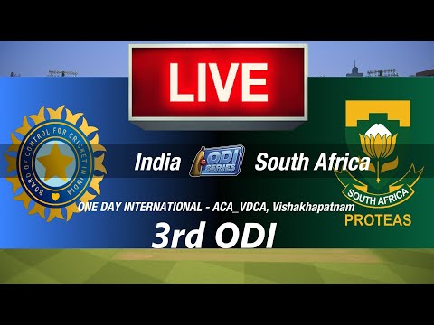 🛑LIVE- INDIA vs SOUTH AFRICA, 3rd ODI🛑IND vs SA 2025🛑CRICKET 24 GAMEPLAY🛑LIVE MATCH STREAMING🏏🏆🏏