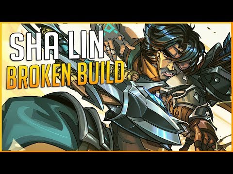 PALADINS 1.4: THE BROKEN SHA LIN BUILD (OUTLAW SKIN)! | ZawarudoOW