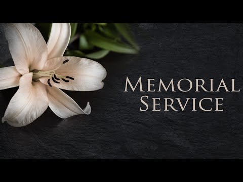 Gladys Lamrock Memorial Service  - August 26, 2026