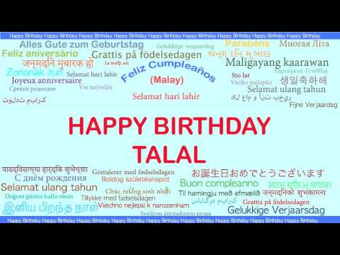 Talal   Languages Idiomas - Happy Birthday