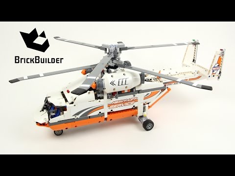 Vidéo LEGO Technic 42052 : L'hélicoptère de transport