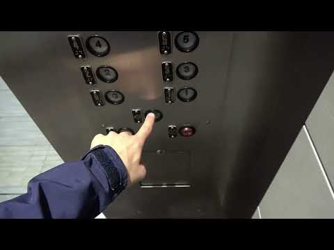 Amazing Westinghouse Traction Elevators with AE fixtures from 1980!