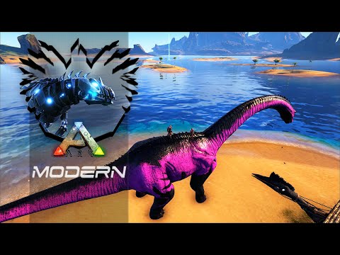 ARK Mods The Center T2EP14 - How to Change the Genetics of a Champion Brontosaurus?!