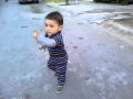 Impresionante bebé bailando 