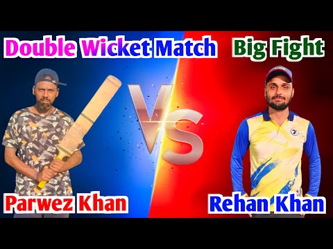 Double Wicket Match 5k Rehan,Monu 🆚 Parwez,Tariq Shandar Match // Zaid Warsi Official