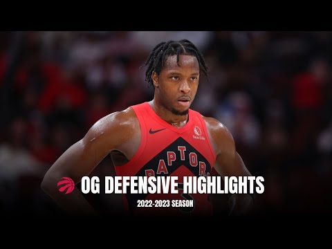 OG Anunoby's BEST Defensive Highlights So Far! | 2022-2023 NBA Season
