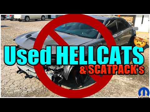 DO NOT BUY a USED Dodge HELLCAT or SCATPACK without doing your RESEARCH.... (MUST WATCH)...🤯