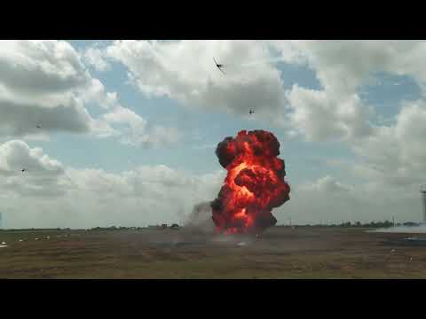 In the pyro field with team Tora