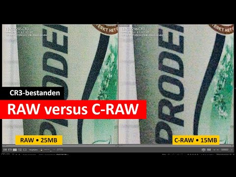 EOS CR3-bestanden | RAW versus C-RAW (Dutch)