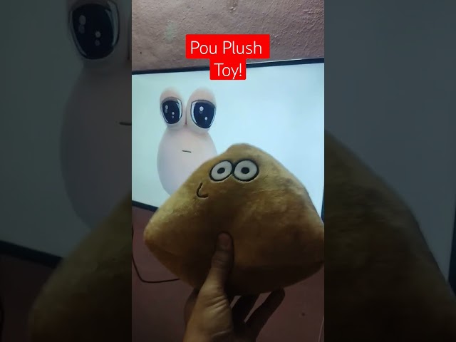 Vídeo relacionado con QUXVUIS Alien Pou Plushie Animal Relleno muñeca Regalo para entusiastas alienígenas Regalos Alien Plushie Peluche Pou Peluche Juguete, Extraterrestre Triangular, 22cm