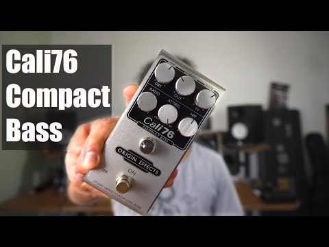 Origin Effects LTD Cali76 Compact Bass Laser Engraved Bass Compressor Pedal image 2