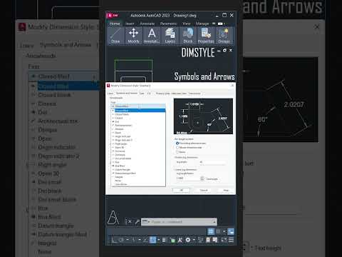 DimStyle, Dimenisons - AutoCAD Tutorials #architecture #architecture