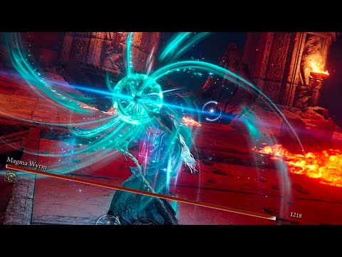recluse 15 second kamehameha vs magma wyrm | Elden Ring Nightreign