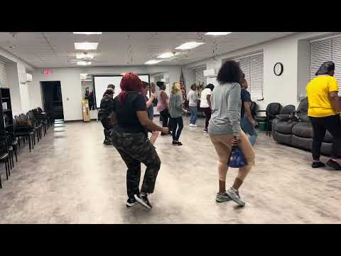 Boots on the Ground Line Dance Snippet at Beginner's Line Dance Class
