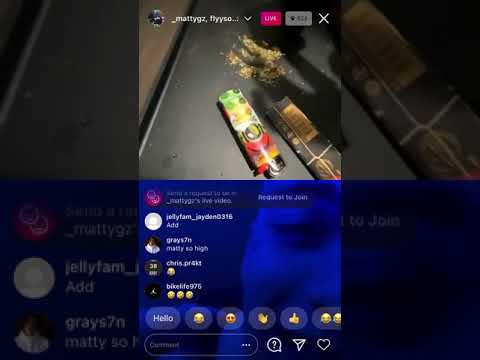Matty Gz Vs Flyysoulja Hilarious Instagram live beef today! SAID HE SMOKING HIS GRANDMA